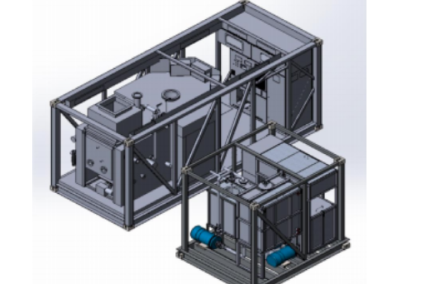 The mobile plasma gasification unit